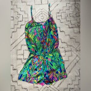 Lilly Pulitzer Multicolor Leaf Jumpsuit